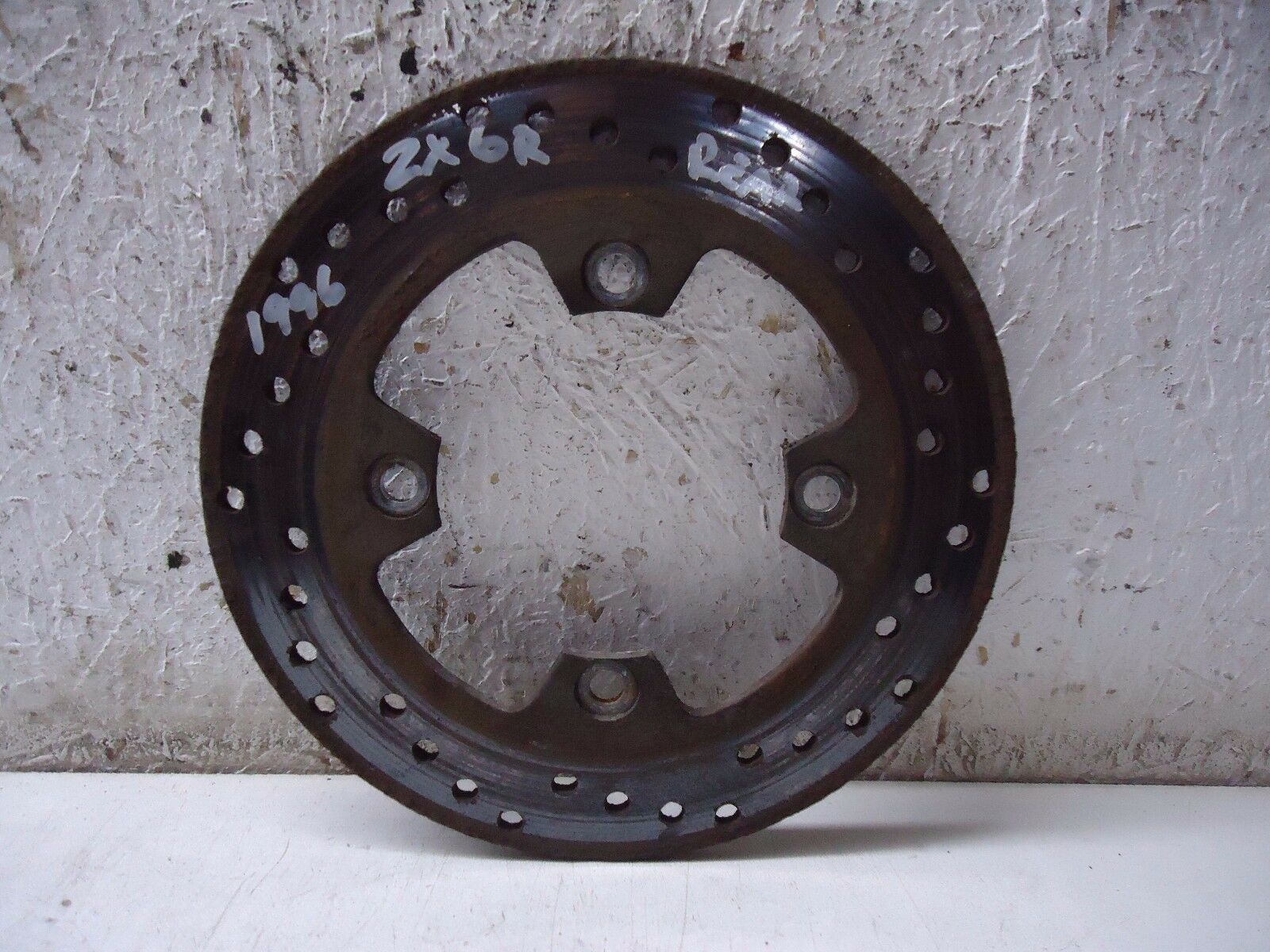 Kawasaki ZX6R Rear Brake Disc 1996 ZX6R Brake Rotor