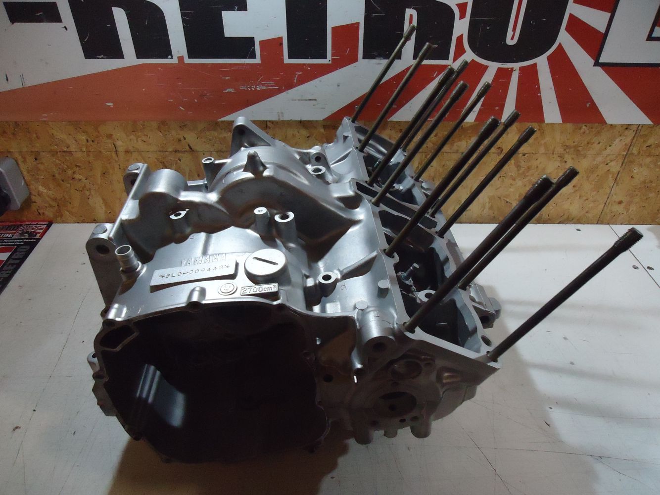 Yamaha FZR1000RU Engine Crankcases FZR1000 Crankcase