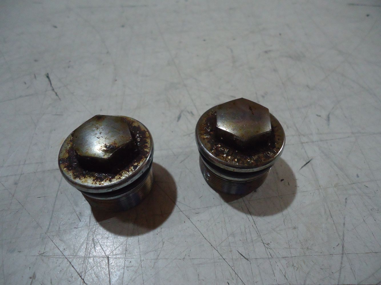 Honda CM250 Fork Top Cap Bolts