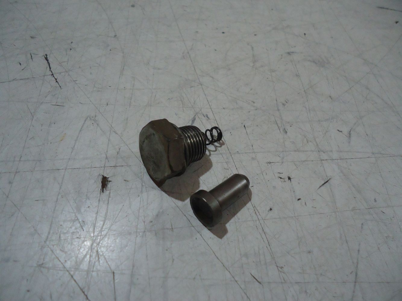 Suzuki GSX750E Engine Gear Selector Drum Detent Plunger