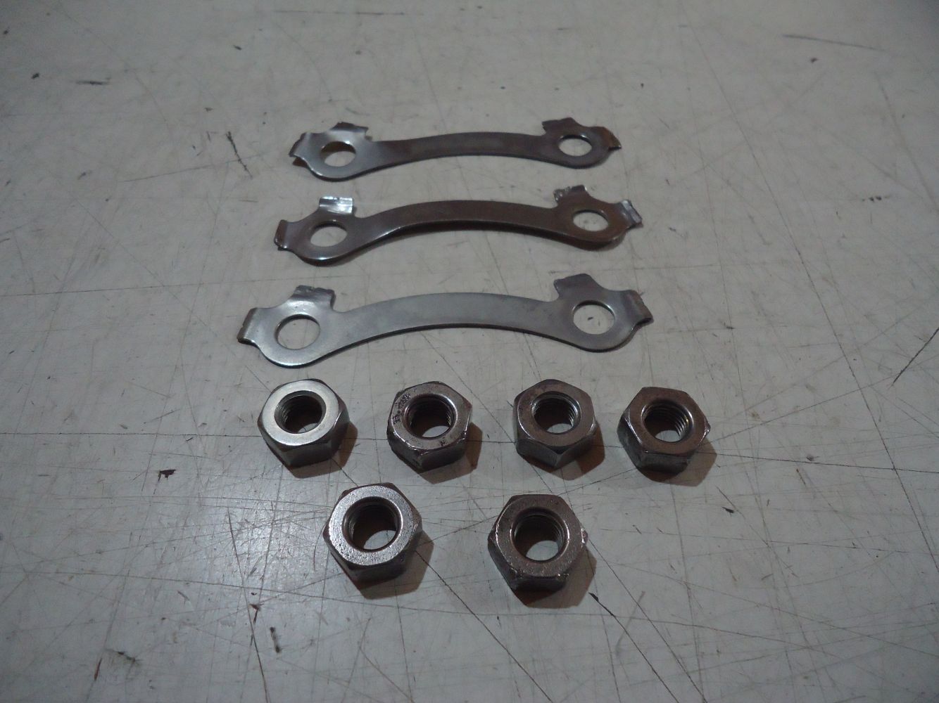 Yamaha FZX750 Rear Sprocket Nuts & Lock Tabs