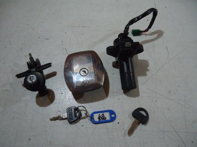 Suzuki GS850G Ignition Lock Set GS850 Ignition Barrel Fuel Cap Seat Lock