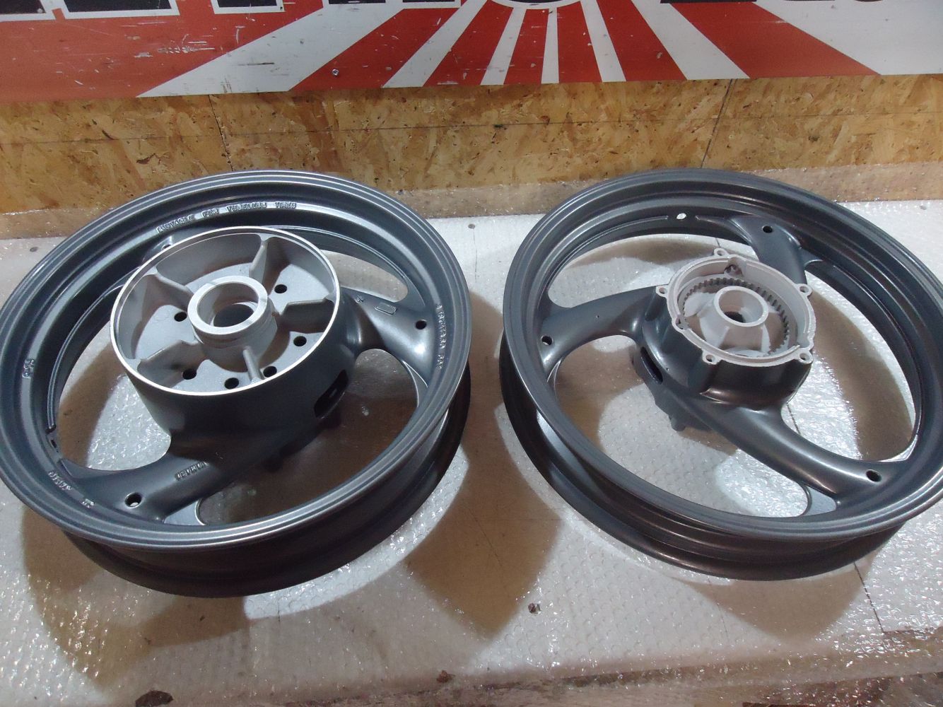 Yamaha FJ1200 Wheels FJ 1200 Restored Front Rear Wheel Rim 