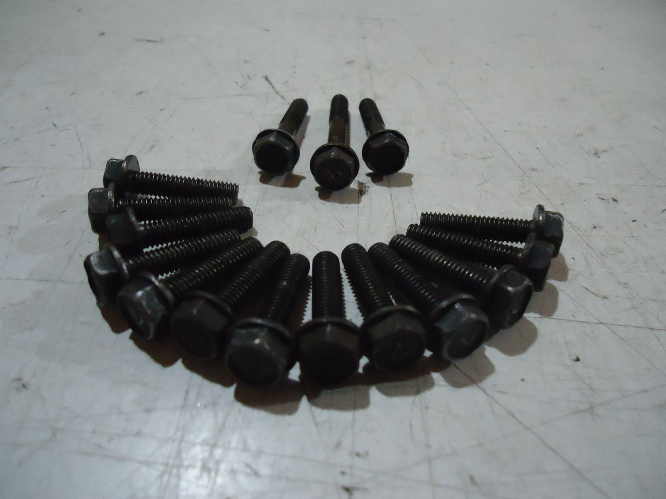 Kawasaki GPZ1100A Unitrak Engine Sump Pan Bolts GPZ1100