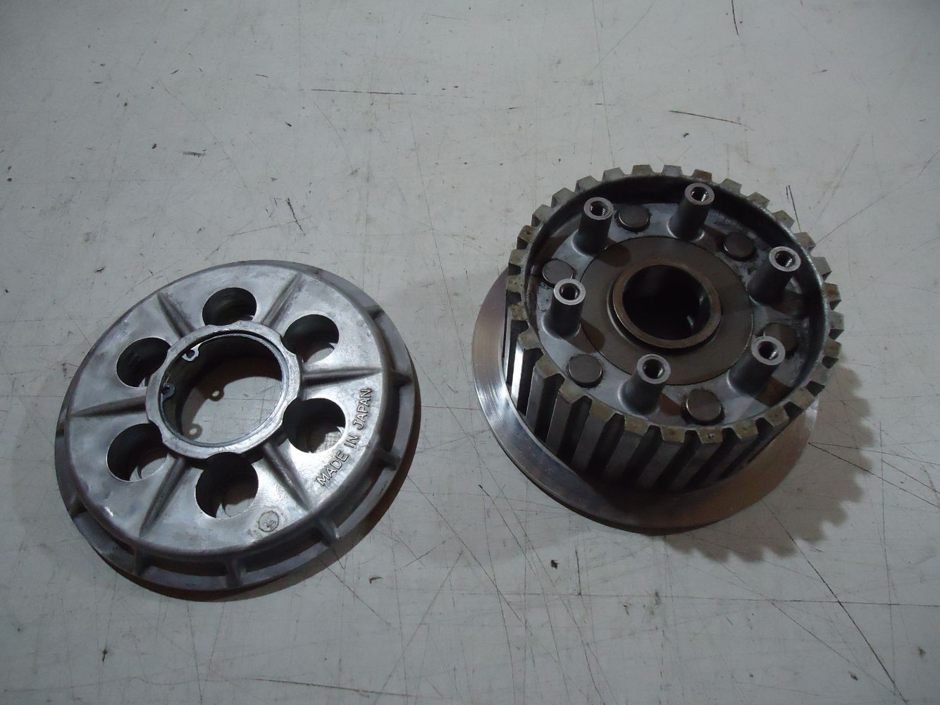 Kawasaki GPZ1100A Unitrak Engine Clutch Drum Boss GPZ1100 Pressure Plate