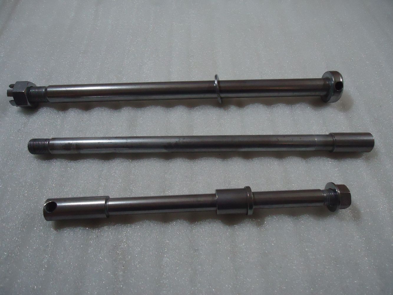 Kawasaki GPZ1100A Unitrak Axles GPZ1100 Swingarm Front Rear Wheel Spindle
