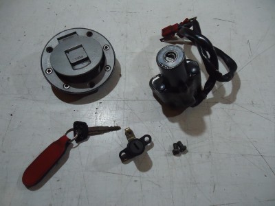 Yamaha YZF1000R Thunderace Ignition Barrel Lock Set Kit YZF1000 Fuel Cap