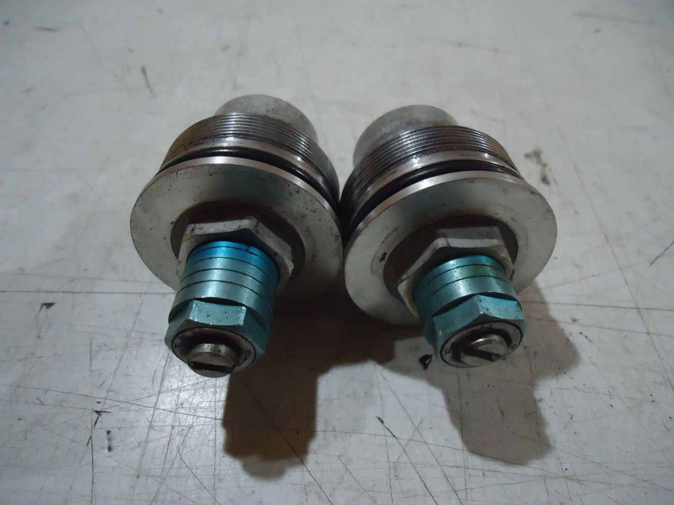 Yamaha YZF1000R Thunderace Fork Top Caps YZF1000 Rebound Adjusters