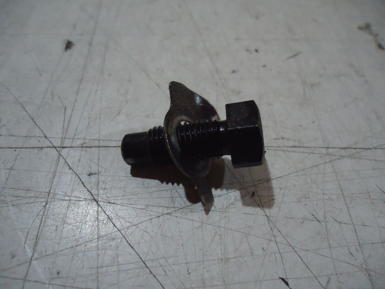 Kawasaki ZR750 Zephyr Engine Gear Selector Drum Lock Bolt ZR 750