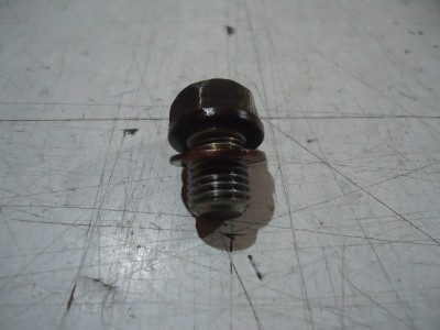 Kawasaki ZR750 Zephyr Engine Oil Drain Bolt ZR 750 Sump Plug