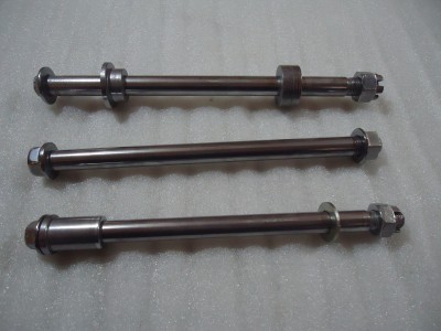 Kawasaki GPX250R Front Rear Wheel Spindles GPX250 Swingarm Axle Bolt Spindle