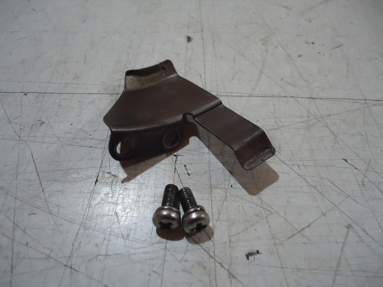 Kawasaki GPZ1100A Unitrak Stator Wires Guide GPZ1100 Alternator Cable Clamp