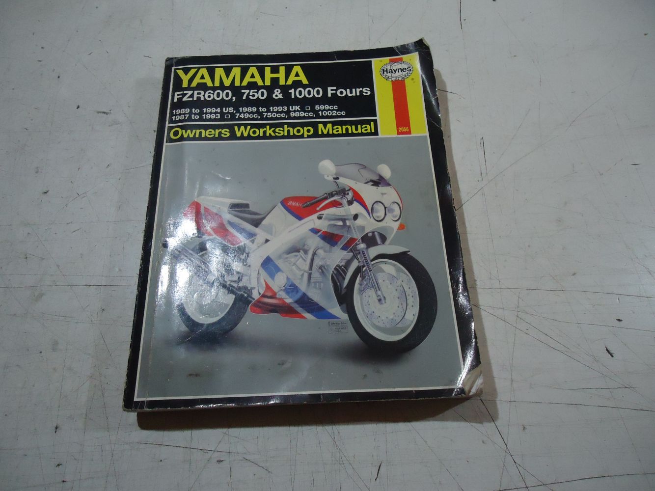 Yamaha FZR600 FZR750 FZR1000 Haynes Workshop Manual 