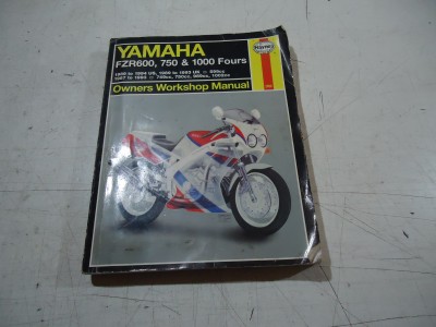 Yamaha FZR600 FZR750 FZR1000 Haynes Workshop Manual 