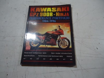 Kawasaki GPZ900R Performance Portfolio Book Manual GPZ900