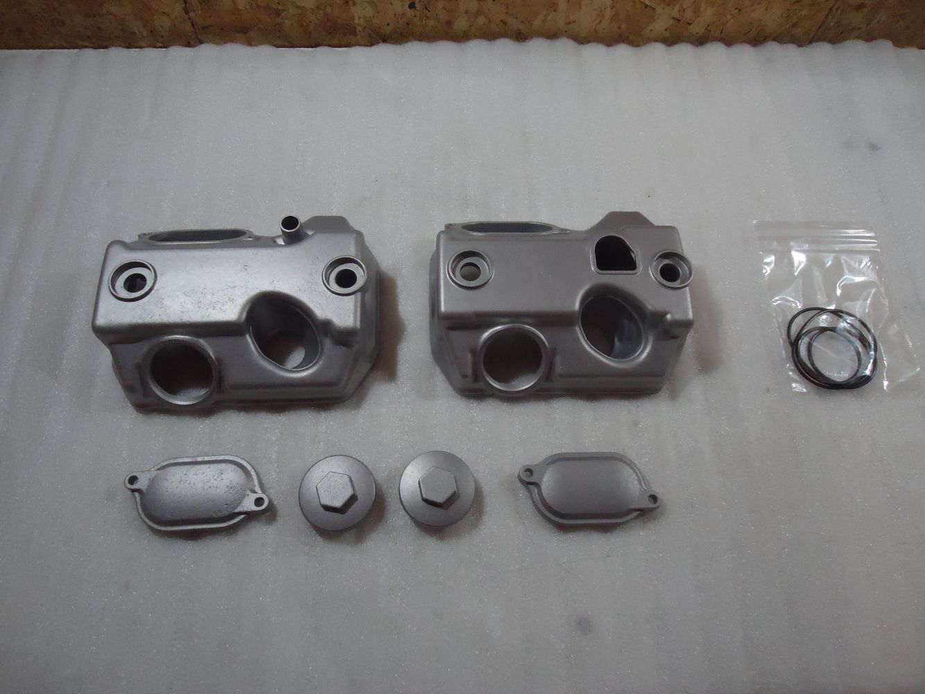 Honda VT500E Engine Rocker Cam Cover VT500 Inspection Cap Covers