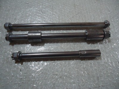 Honda CB250N Superdream Front Rear Wheel Spindle Axles CB250 Spindles
