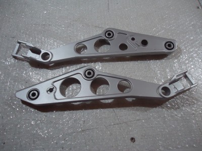 Honda CBX750F Footrest Hangers CBX750 Footpeg Mount Brackets Hanger