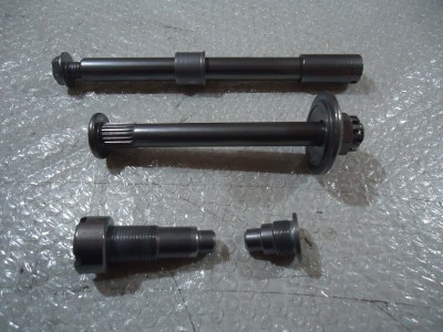 Honda NTV600K Front Rear Wheel Spindles NTV600 Swingarm Axle Bolts Spindle NTV 600