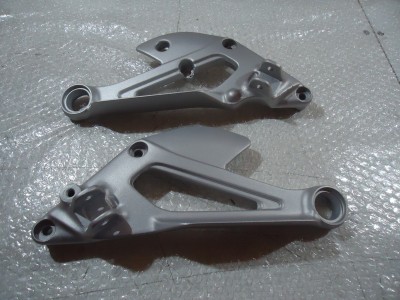 Yamaha XJ600S Diversion Footrest Hangers XJ600 Footpeg Mount Brackets Hanger XJ 600