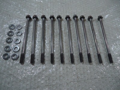 Kawasaki GPZ900R Cylinder Head Bolts GPZ900 Engine Head Bolt GPZ 900 ZX900A
