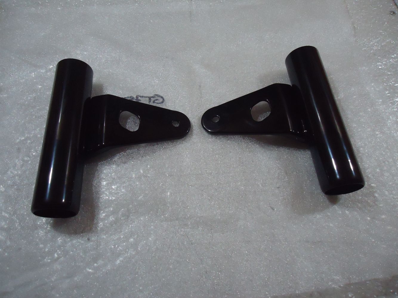 Kawasaki GT750 Headlight Brackets GT 750 Headlamp Mount Bracket