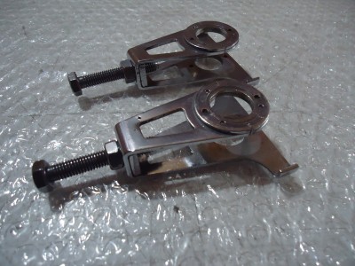 Kawasaki GPX750R Chain Adjusters GPX750 Rear Wheel Adjuster GPX 750 ZX750F