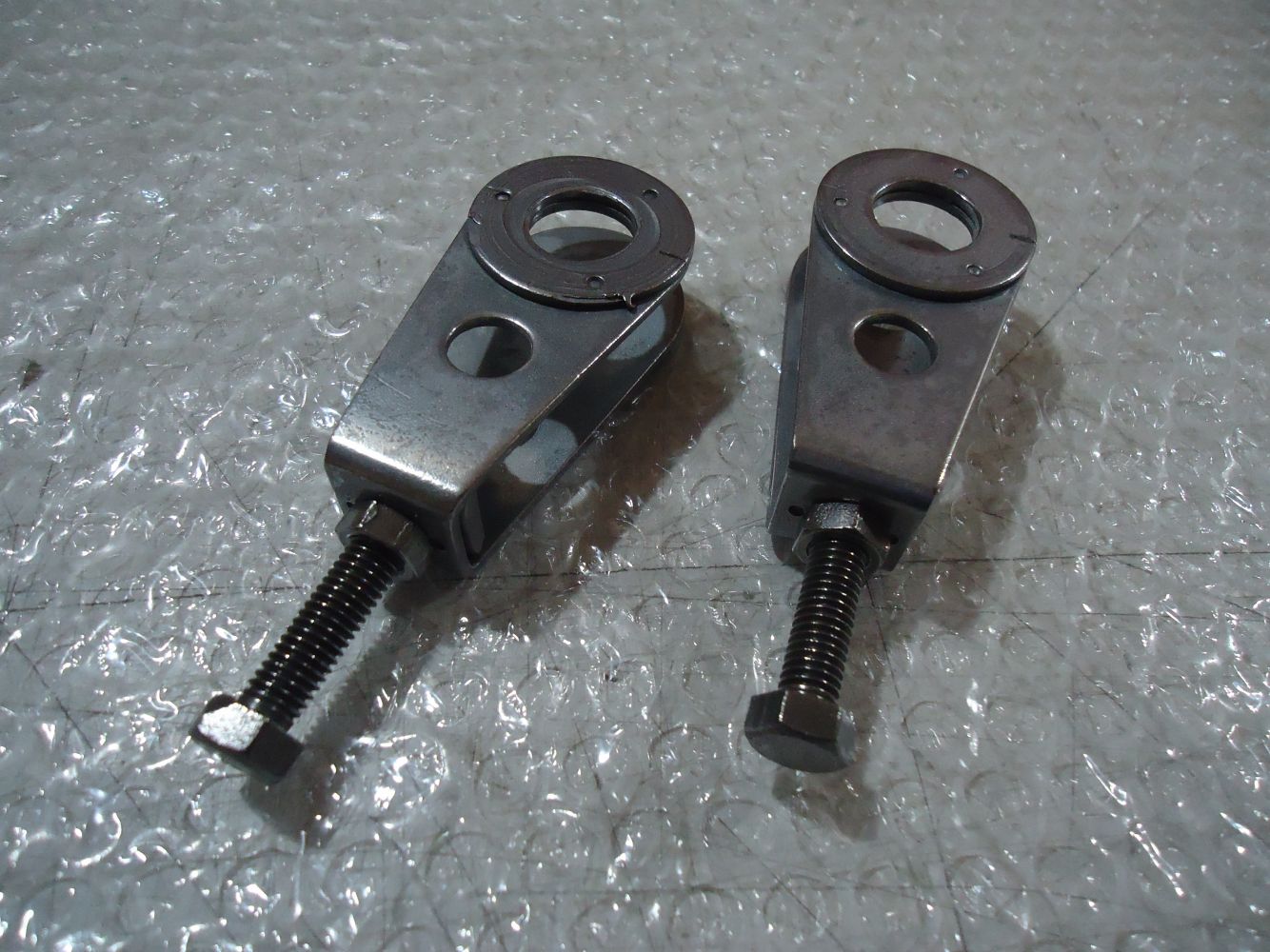 Kawasaki GPZ600R Chain Adjusters GPZ600 Rear Wheel Adjuster GPZ 600 ZX600