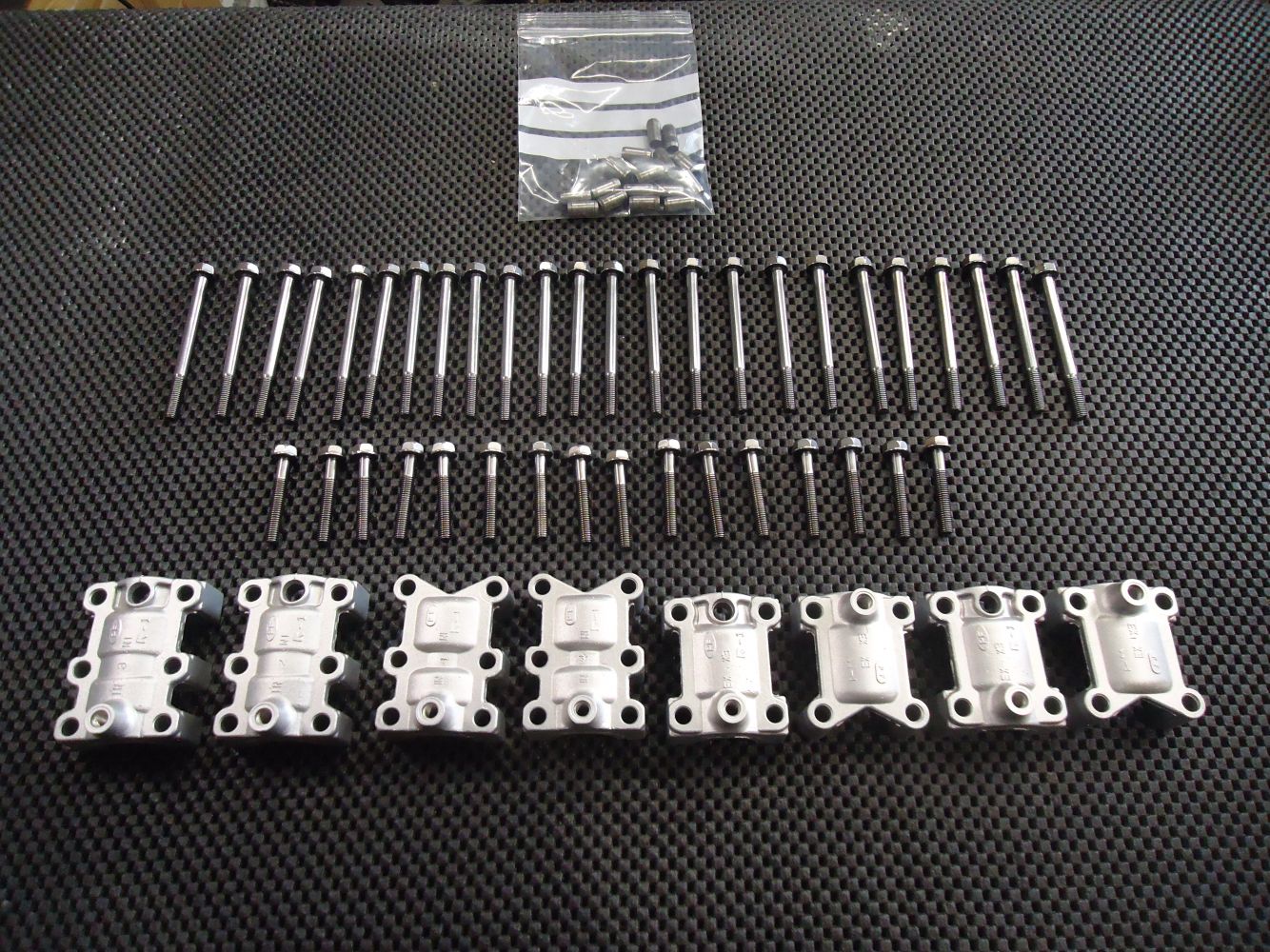 Yamaha FZ750 Genesis Camshaft Clamps FZ 750 Engine Cam Holder Bolts