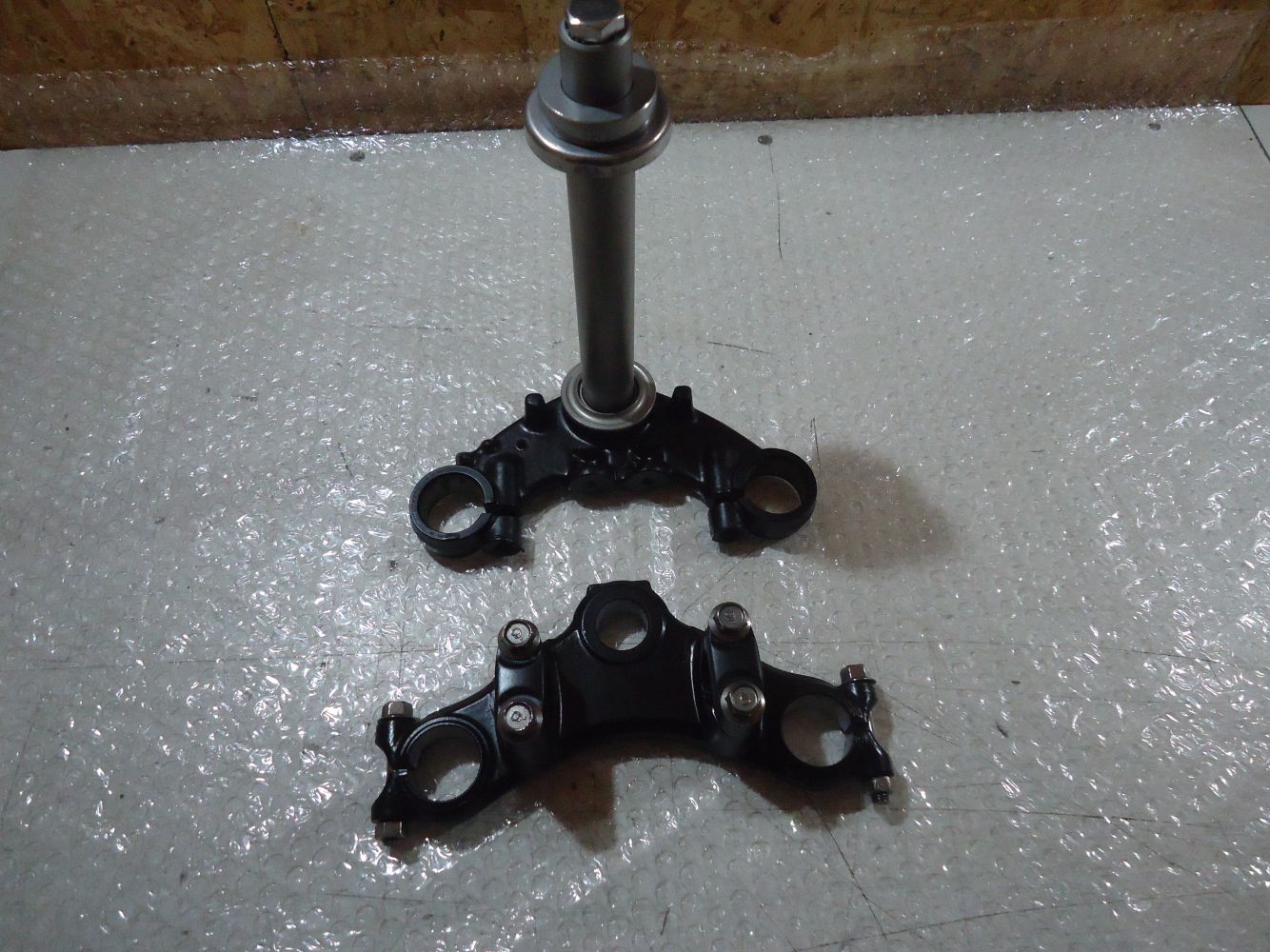 Yamaha RXS100 Fork Yokes RXS 100 Top Bottom Yoke Steering Stem