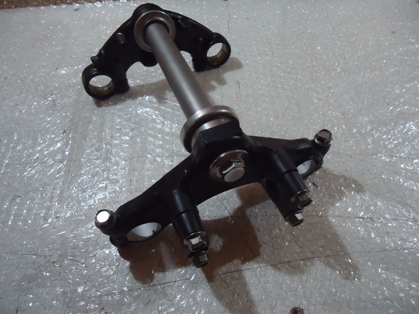Yamaha RXS100 Fork Yokes RXS 100 Top Bottom Yoke Steering Stem