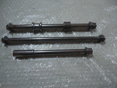 Honda CB400N Superdream Front Rear Wheel Spindles CB400 Swingarm Spindle Axles CB250N CB250