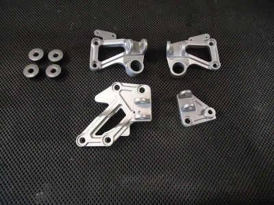 Kawasaki GPZ600R Footrest Hangers GPZ600 Hanger Brackets ZX600