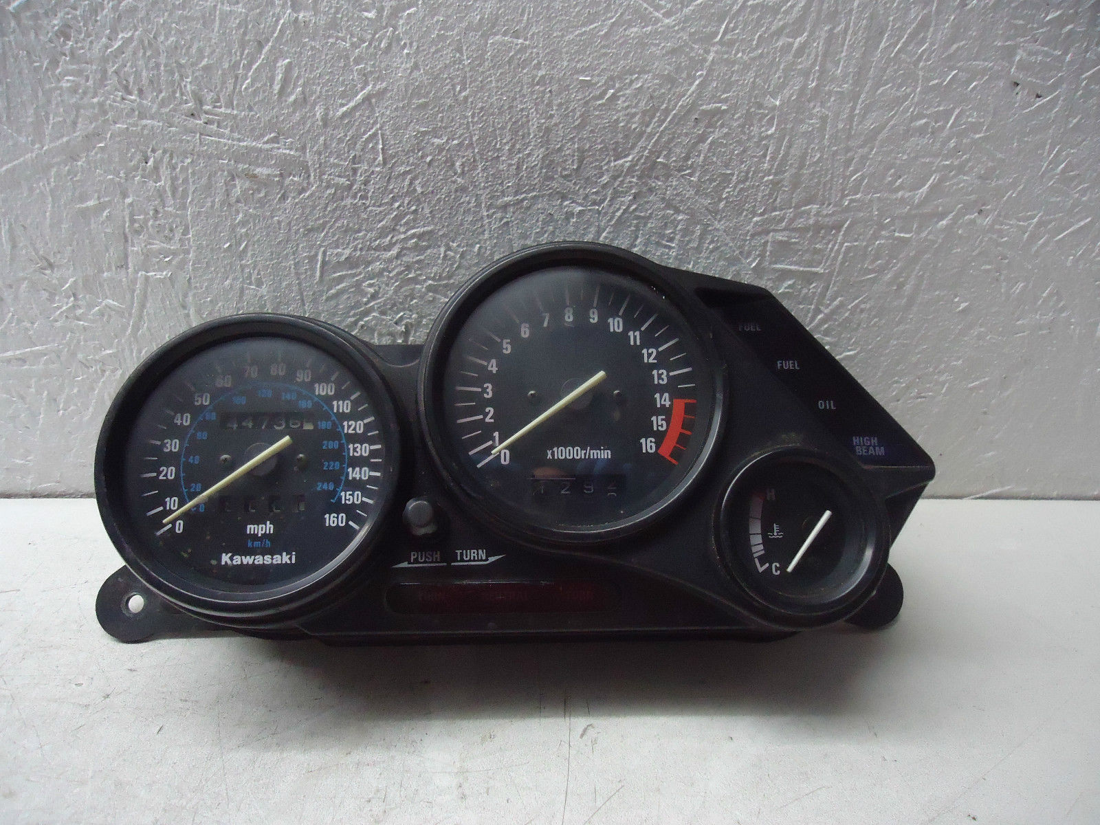 Kawasaki ZZR600 Clocks ZZR600 Instrument Panel