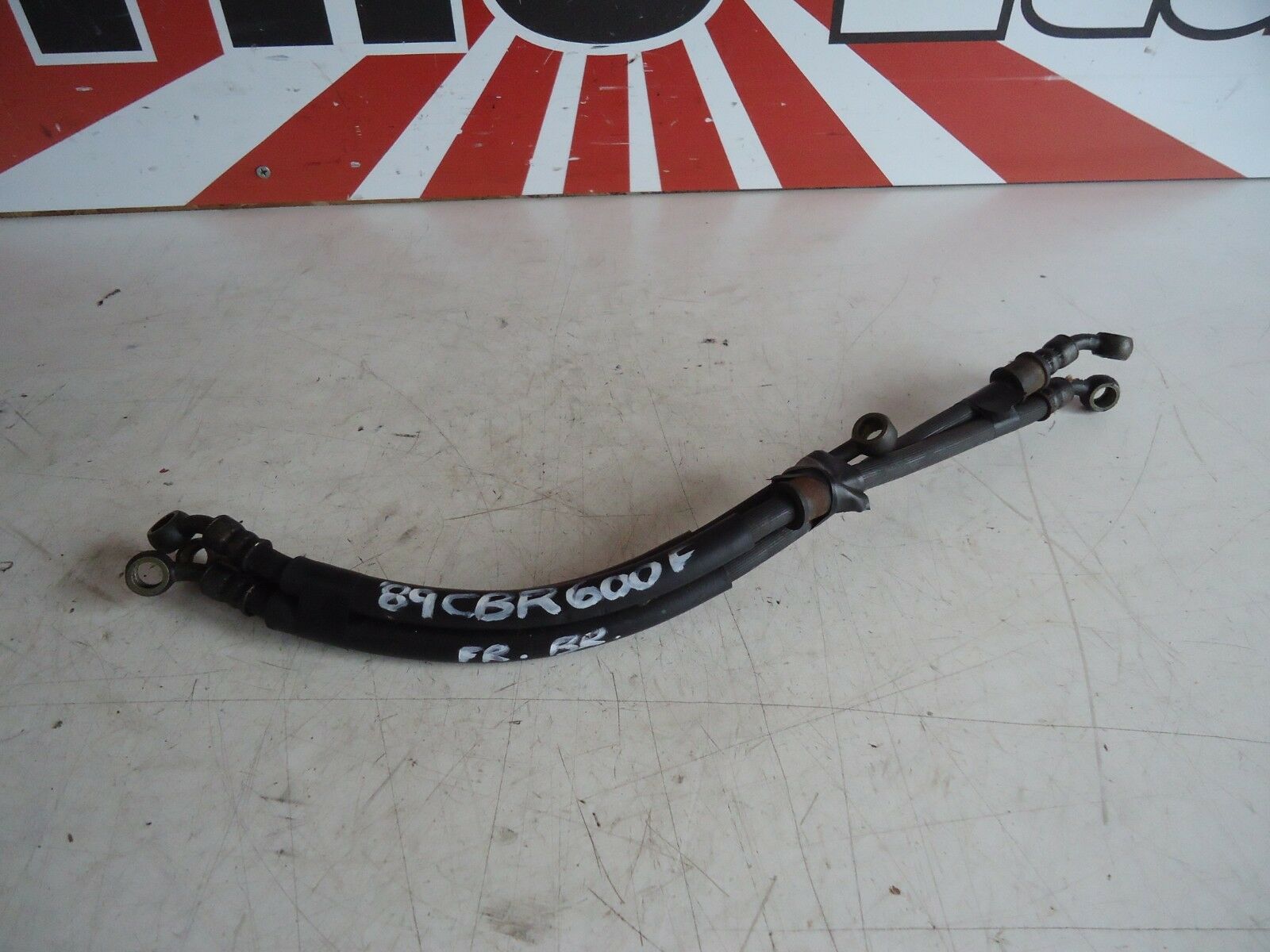 Honda CBR600F Front Brake Hose Lines