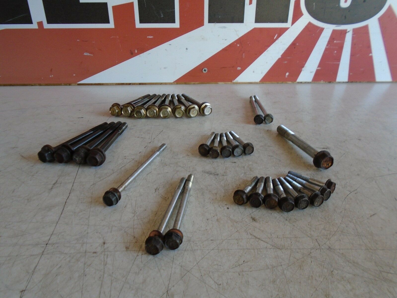 Honda CBR600F Crankcase Bolts 1989 CBR600 Engine Crankcase Bolts