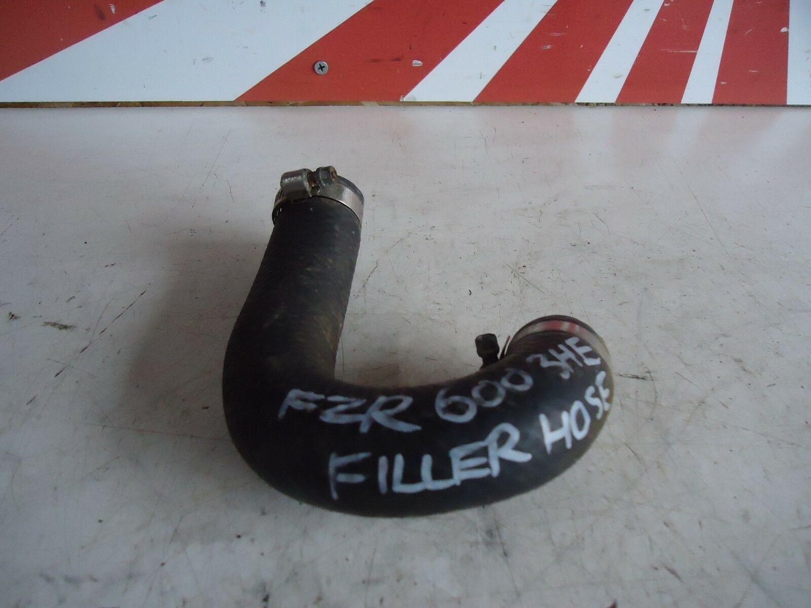 Yamaha FZR600 Radiator Filler Spout Hose Pipe