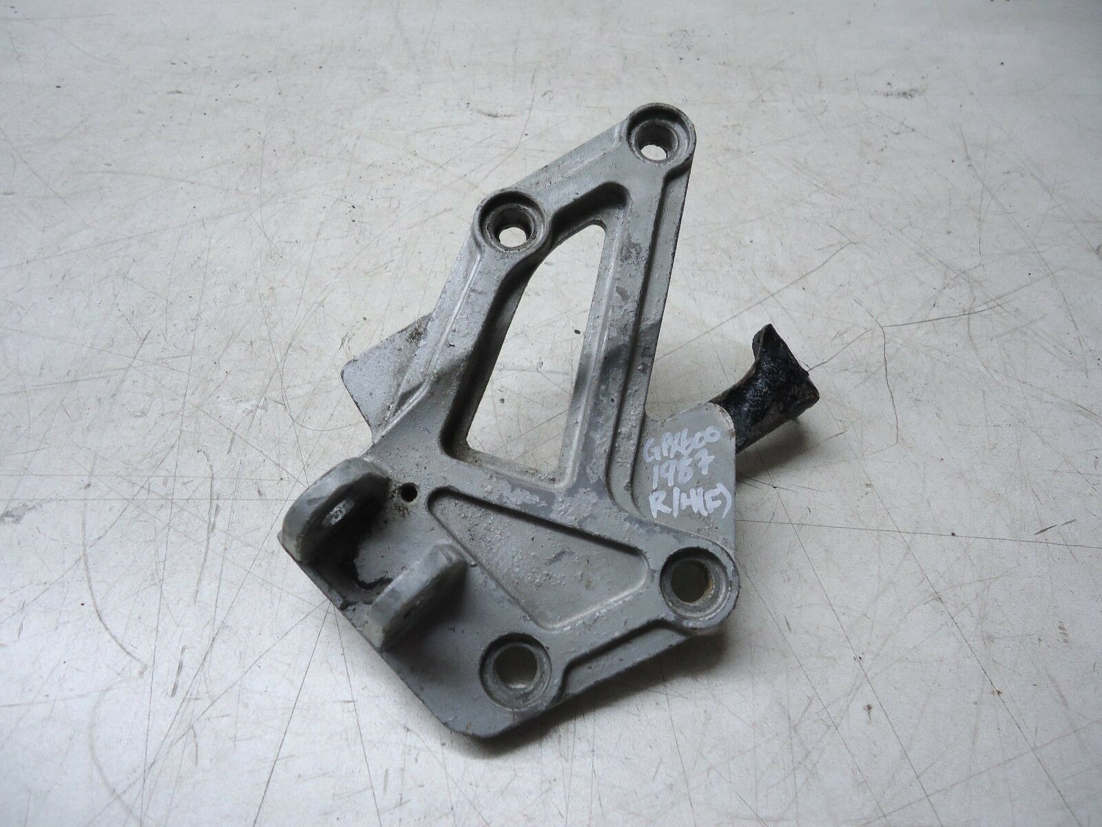 Kawasaki GPX600R RH Front Footrest Hanger 1987 