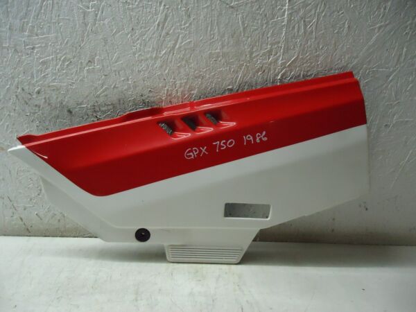 Kawasaki GPX750R LH Side Panel 1986 GPX750 Side Fairing Panel